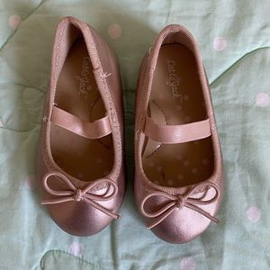 Cat & Jack Girl’s Baby Toddler dress shoes size 4